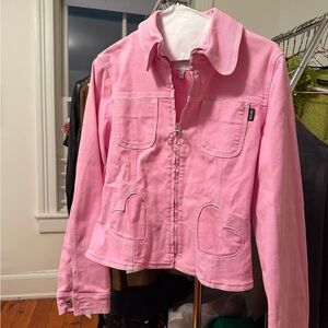 Moschino Vibrant Pink Denim Jacket